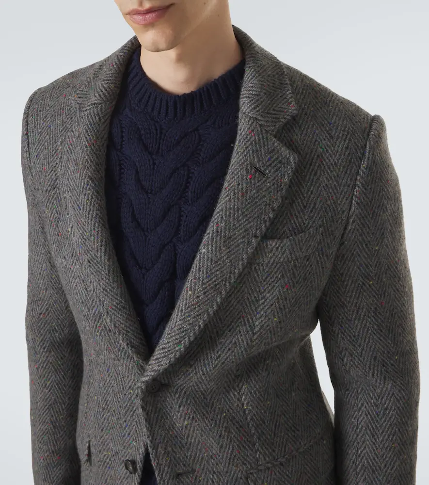 Gabriela Hearst Irving herringbone wool and cashmere jacket | Thumbnail 5 Gabriela Hearst Irving herringbone wool and cashmere jacket | Thumbnail 5
