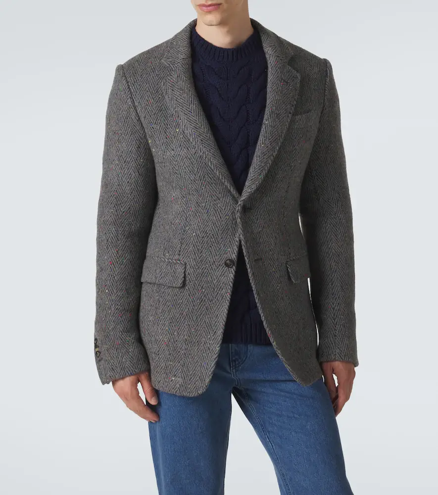 Gabriela Hearst Irving herringbone wool and cashmere jacket | Thumbnail 6 Gabriela Hearst Irving herringbone wool and cashmere jacket | Thumbnail 6