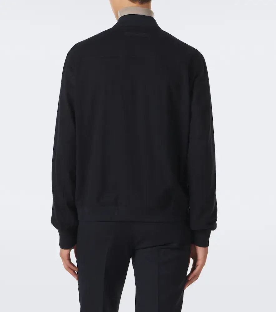 Zegna Cashmere bomber jacket | Thumbnail 3 Zegna Cashmere bomber jacket | Thumbnail 3