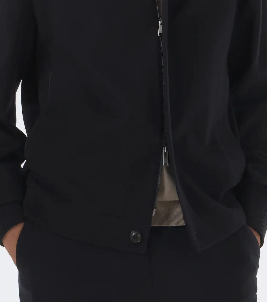 Zegna Cashmere bomber jacket | Thumbnail 5 Zegna Cashmere bomber jacket | Thumbnail 5