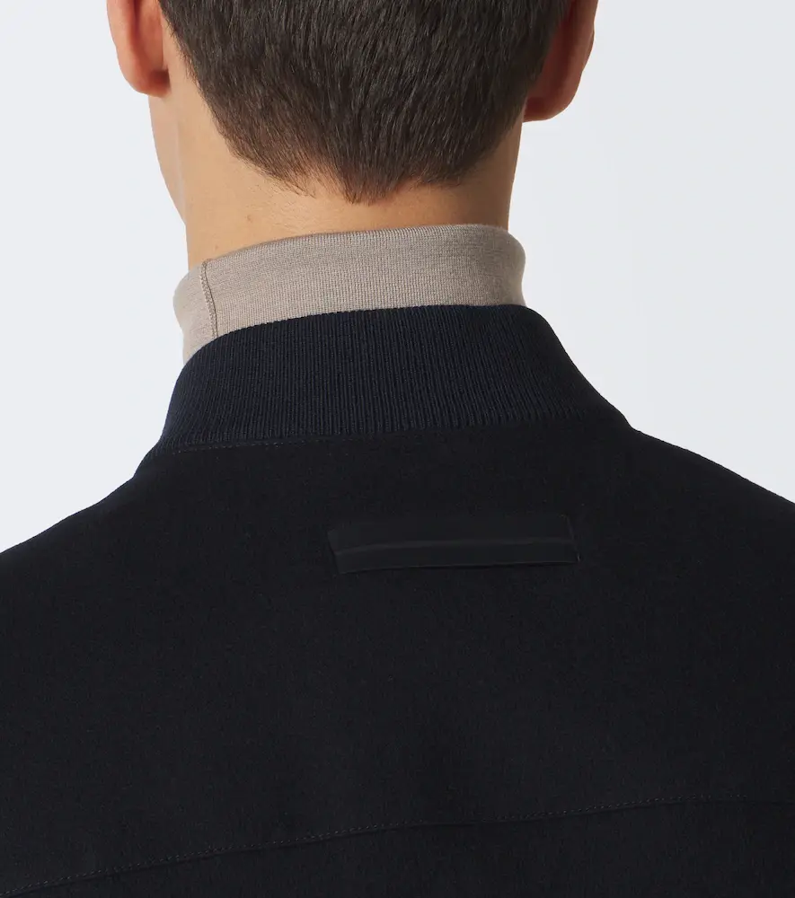 Zegna Cashmere bomber jacket | Thumbnail 6 Zegna Cashmere bomber jacket | Thumbnail 6