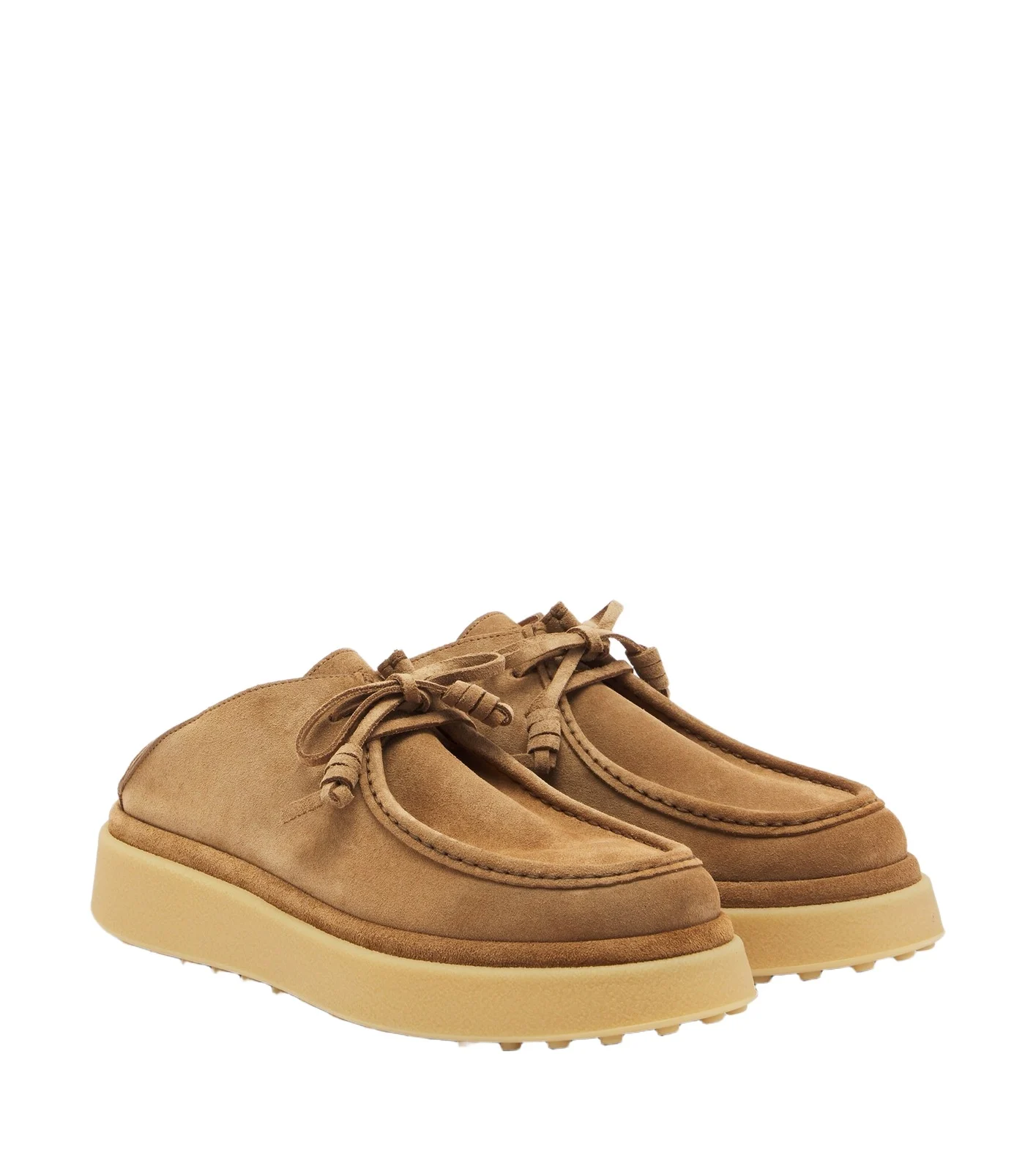 Tod's Gommino suede platform mules