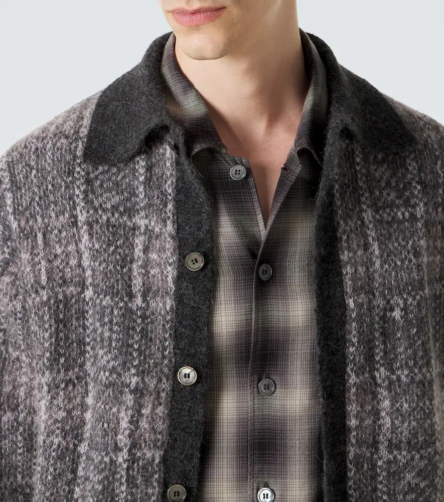 Our Legacy Evening wool and cashmere-blend cardigan | Thumbnail 2 Our Legacy Evening wool and cashmere-blend cardigan | Thumbnail 2