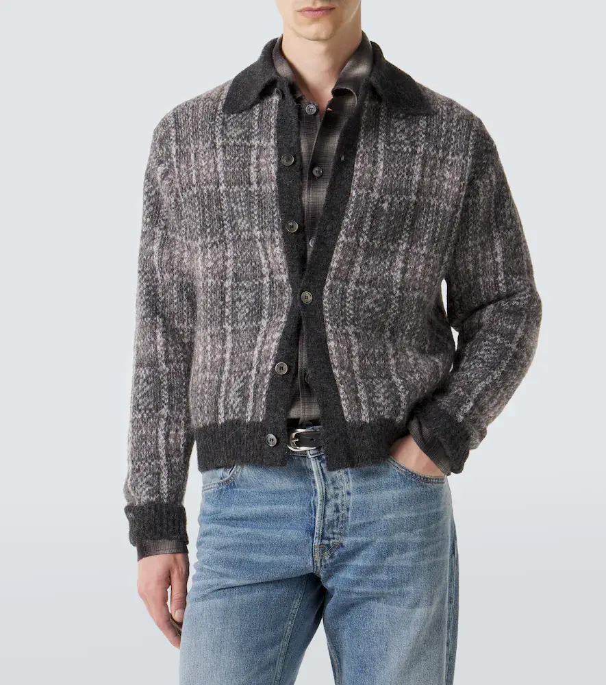 Our Legacy Evening wool and cashmere-blend cardigan | Thumbnail 3 Our Legacy Evening wool and cashmere-blend cardigan | Thumbnail 3