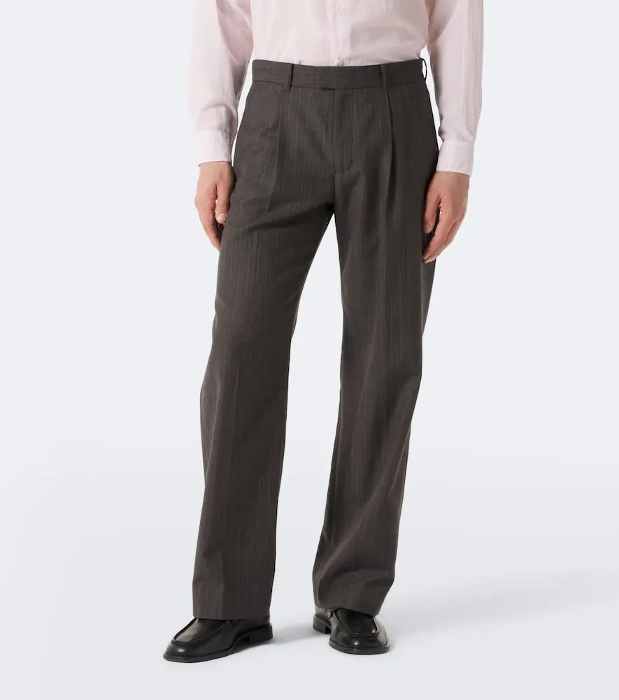 Our Legacy Slack wool and cotton wide-leg pants | Thumbnail 2 Our Legacy Slack wool and cotton wide-leg pants | Thumbnail 2