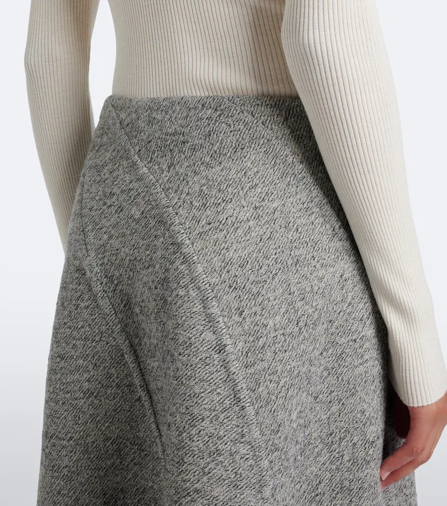 Proenza Schouler Gaella wool-blend midi skirt | Thumbnail 2 Proenza Schouler Gaella wool-blend midi skirt | Thumbnail 2