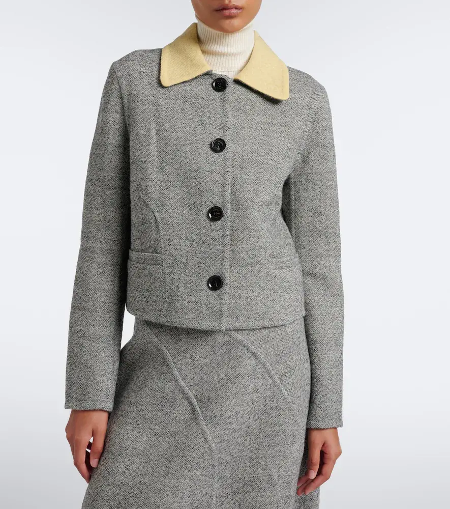 Proenza Schouler Gaella wool-blend jacket | Thumbnail 4 Proenza Schouler Gaella wool-blend jacket | Thumbnail 4