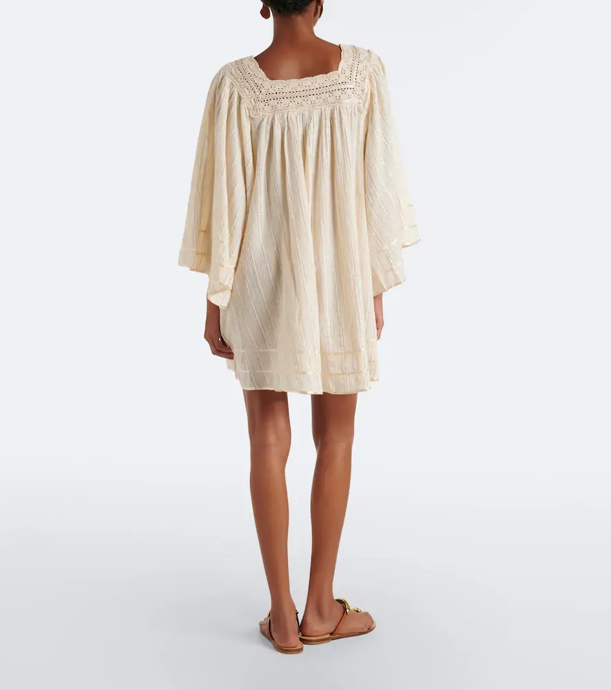Rixo Estele Lurex cotton-blend kaftan | Thumbnail 2