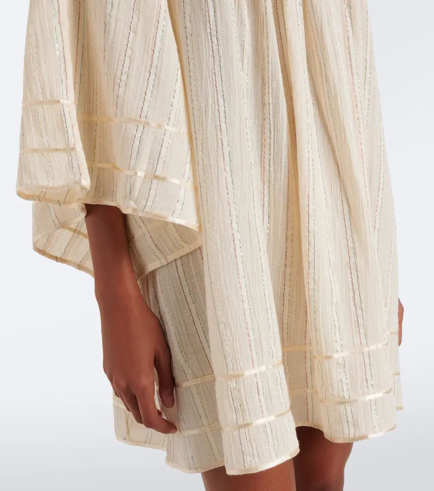 Rixo Estele Lurex cotton-blend kaftan | Thumbnail 4