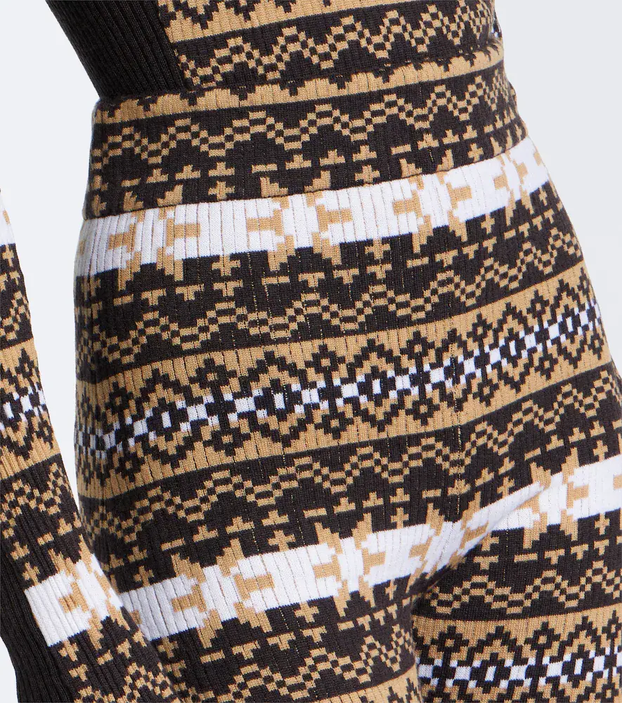 Jean Paul Gaultier Knitted virgin wool leggings | Thumbnail 4
