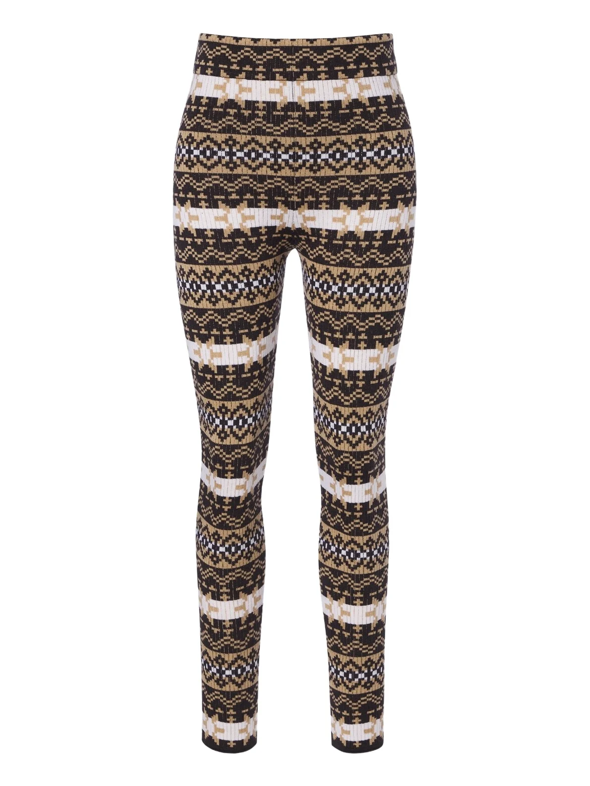 Jean Paul Gaultier Knitted virgin wool leggings