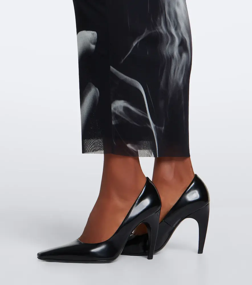 Jean Paul Gaultier Printed mesh midi skirt | Thumbnail 2 Jean Paul Gaultier Printed mesh midi skirt | Thumbnail 2