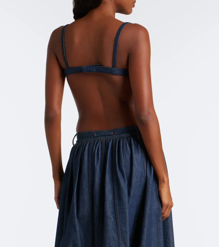 Jean Paul Gaultier Denim bra | Thumbnail 2