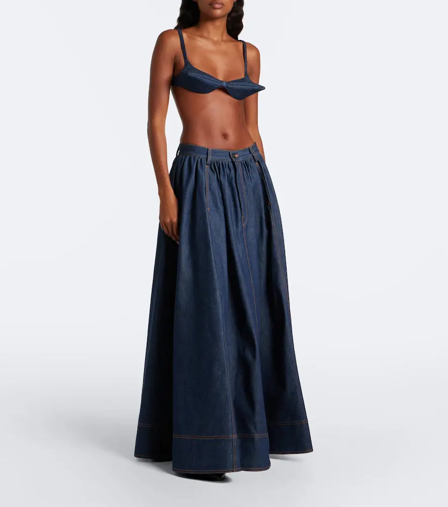 Jean Paul Gaultier Denim bra | Thumbnail 5