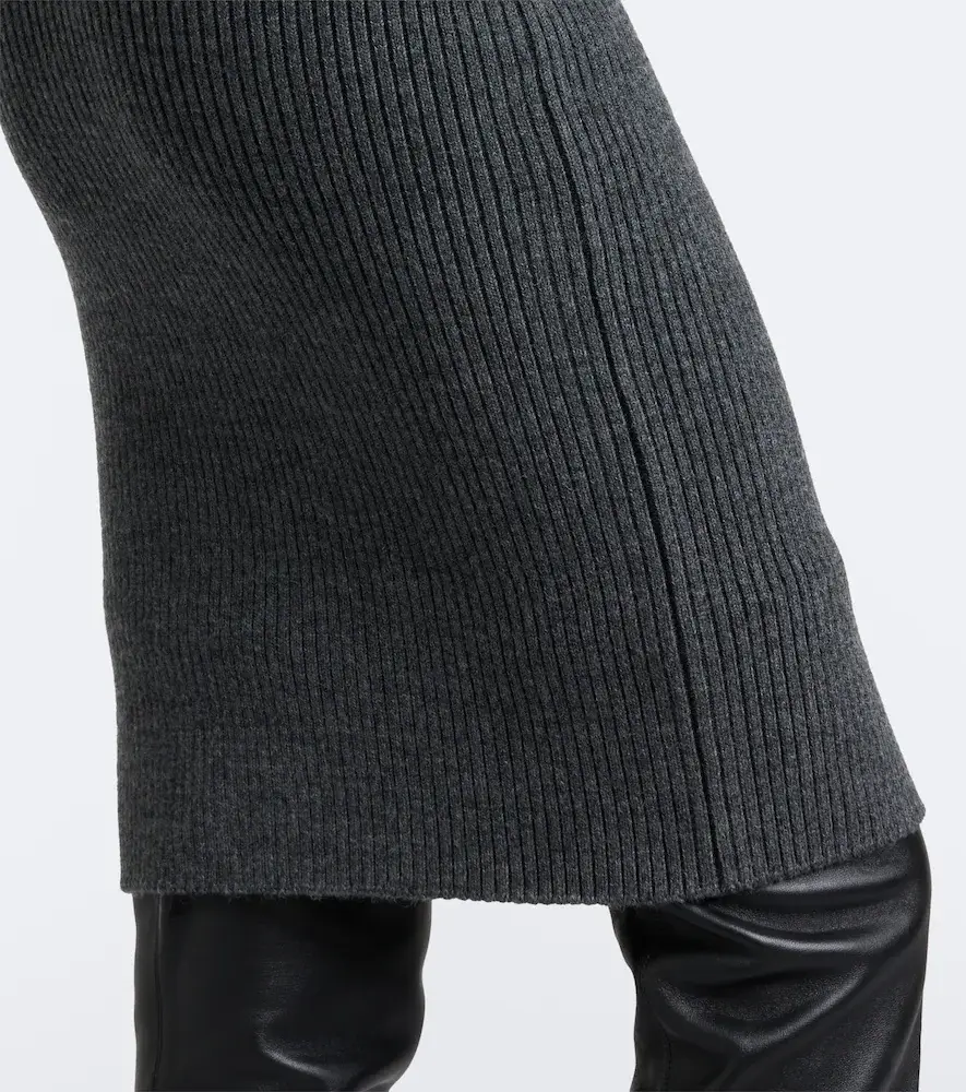 Jean Paul Gaultier Wool-blend pencil skirt | Thumbnail 2 Jean Paul Gaultier Wool-blend pencil skirt | Thumbnail 2