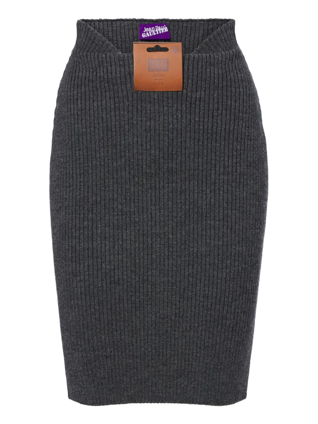 Jean Paul Gaultier Wool-blend pencil skirt