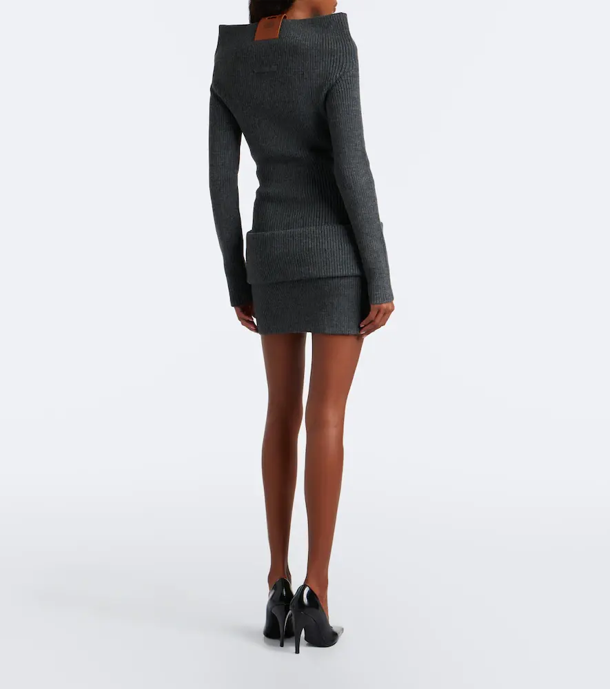 Jean Paul Gaultier Wool-blend sweater dress | Thumbnail 3 Jean Paul Gaultier Wool-blend sweater dress | Thumbnail 3