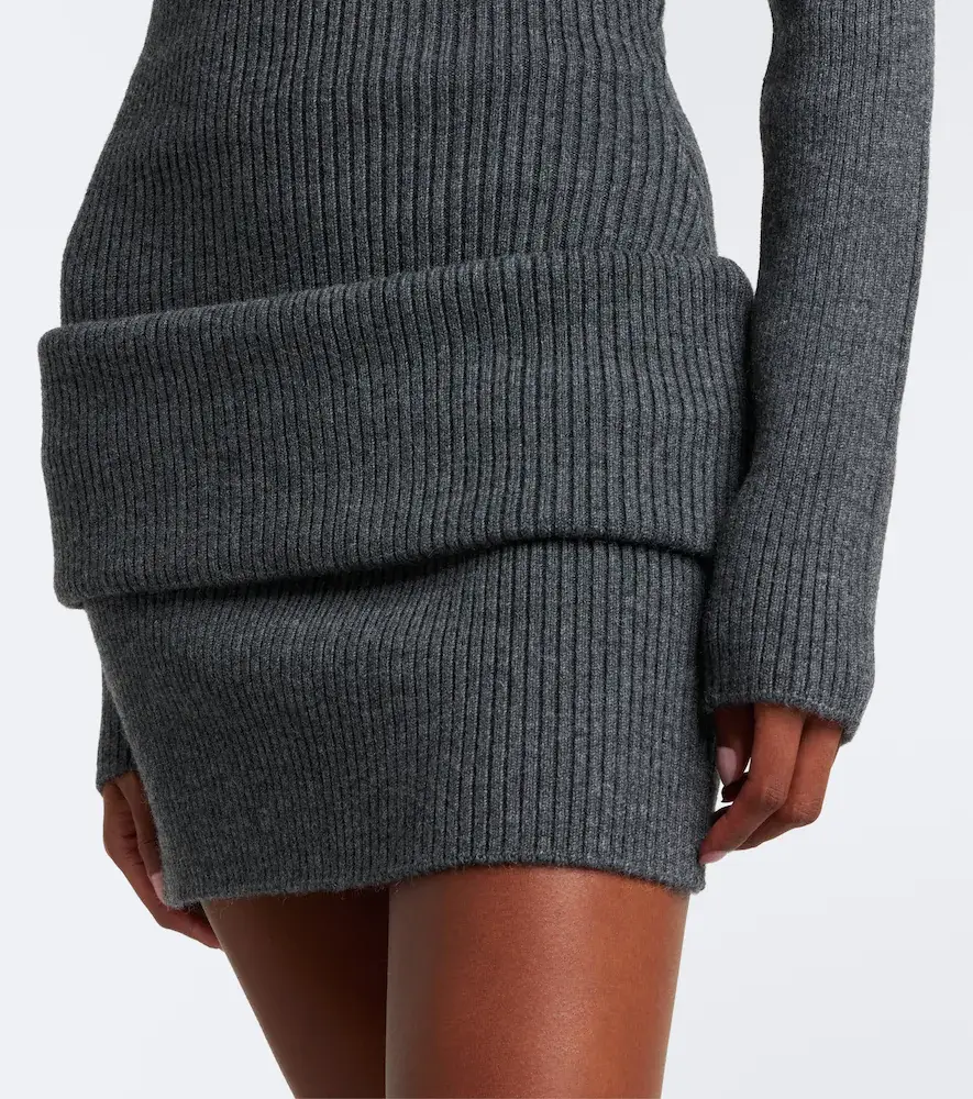 Jean Paul Gaultier Wool-blend sweater dress | Thumbnail 5 Jean Paul Gaultier Wool-blend sweater dress | Thumbnail 5