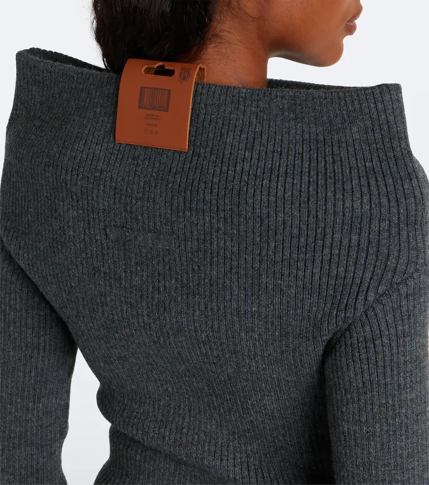 Jean Paul Gaultier Wool-blend sweater dress | Thumbnail 6 Jean Paul Gaultier Wool-blend sweater dress | Thumbnail 6