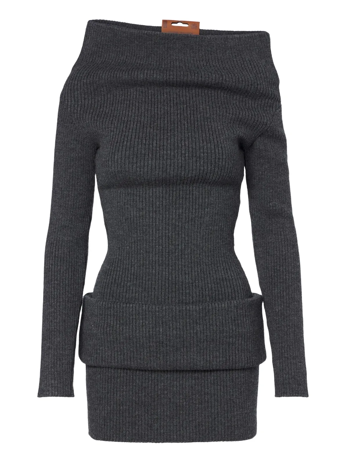 Jean Paul Gaultier Wool-blend sweater dress