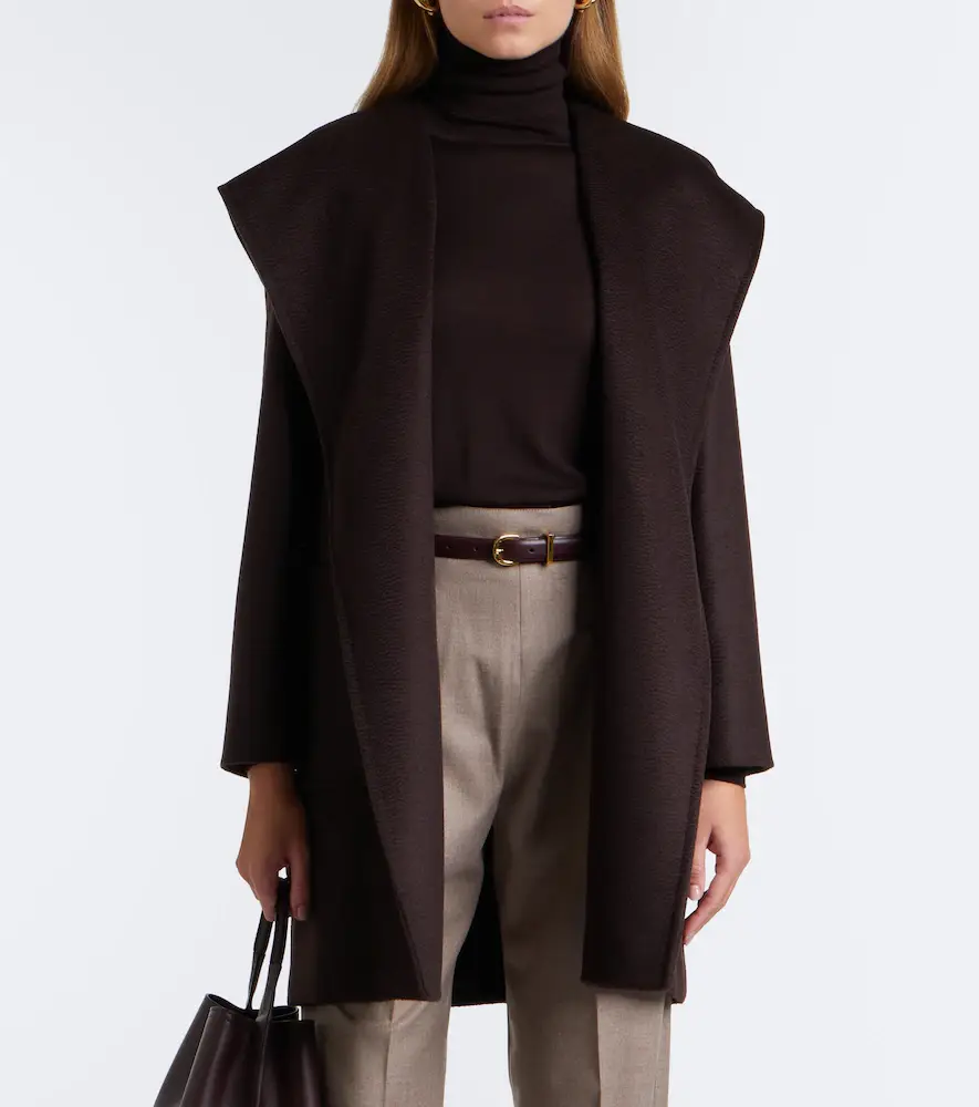 Max Mara Camel hair wrap coat | Thumbnail 2