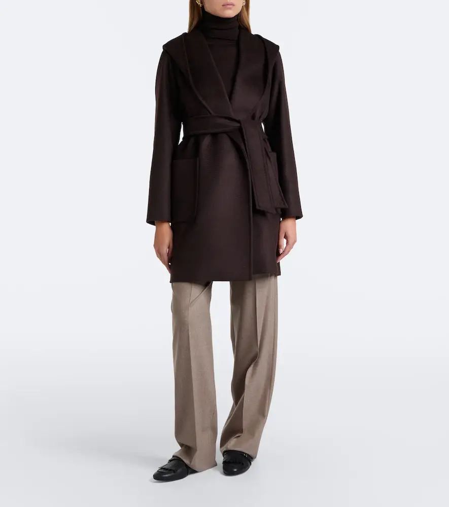 Max Mara Camel hair wrap coat | Thumbnail 3