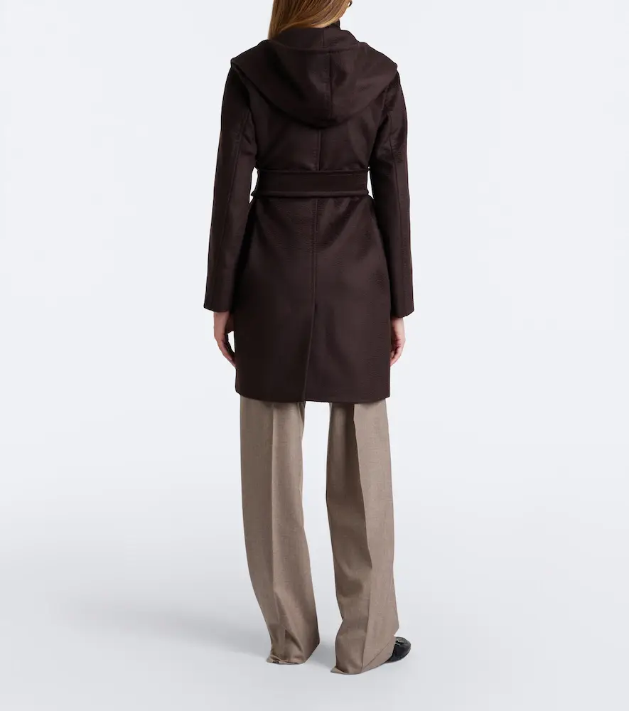 Max Mara Camel hair wrap coat | Thumbnail 4