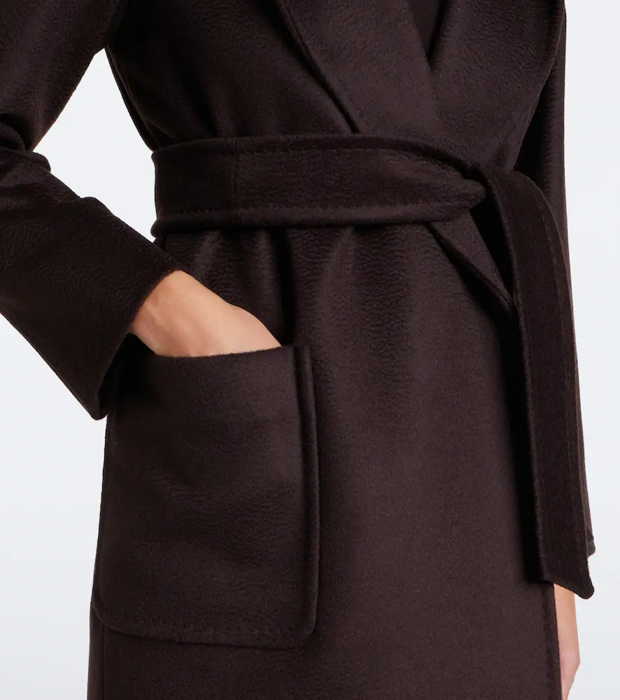 Max Mara Camel hair wrap coat | Thumbnail 5