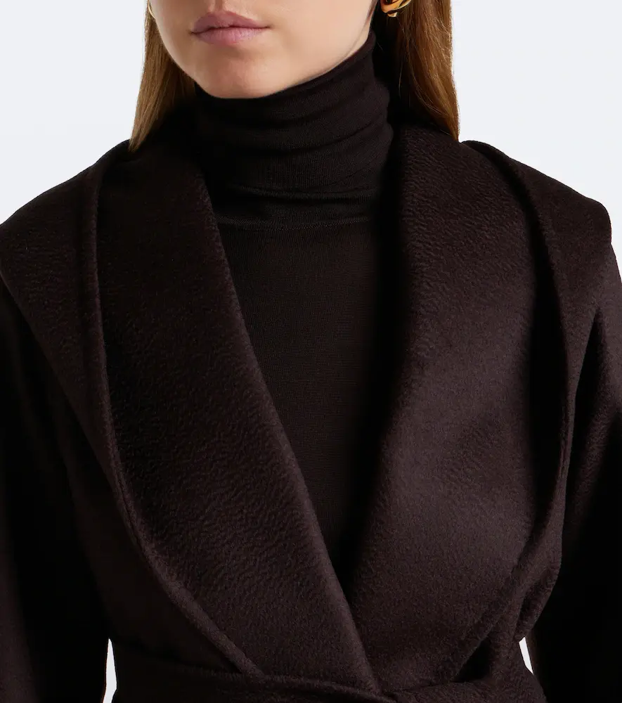 Max Mara Camel hair wrap coat | Thumbnail 6