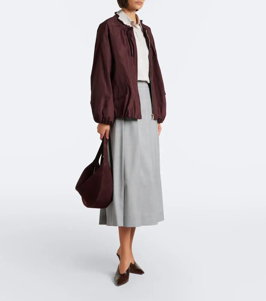 'S Max Mara 'S Max Mara Pleated virgin wool maxi skirt | Thumbnail 2 'S Max Mara 'S Max Mara Pleated virgin wool maxi skirt | Thumbnail 2