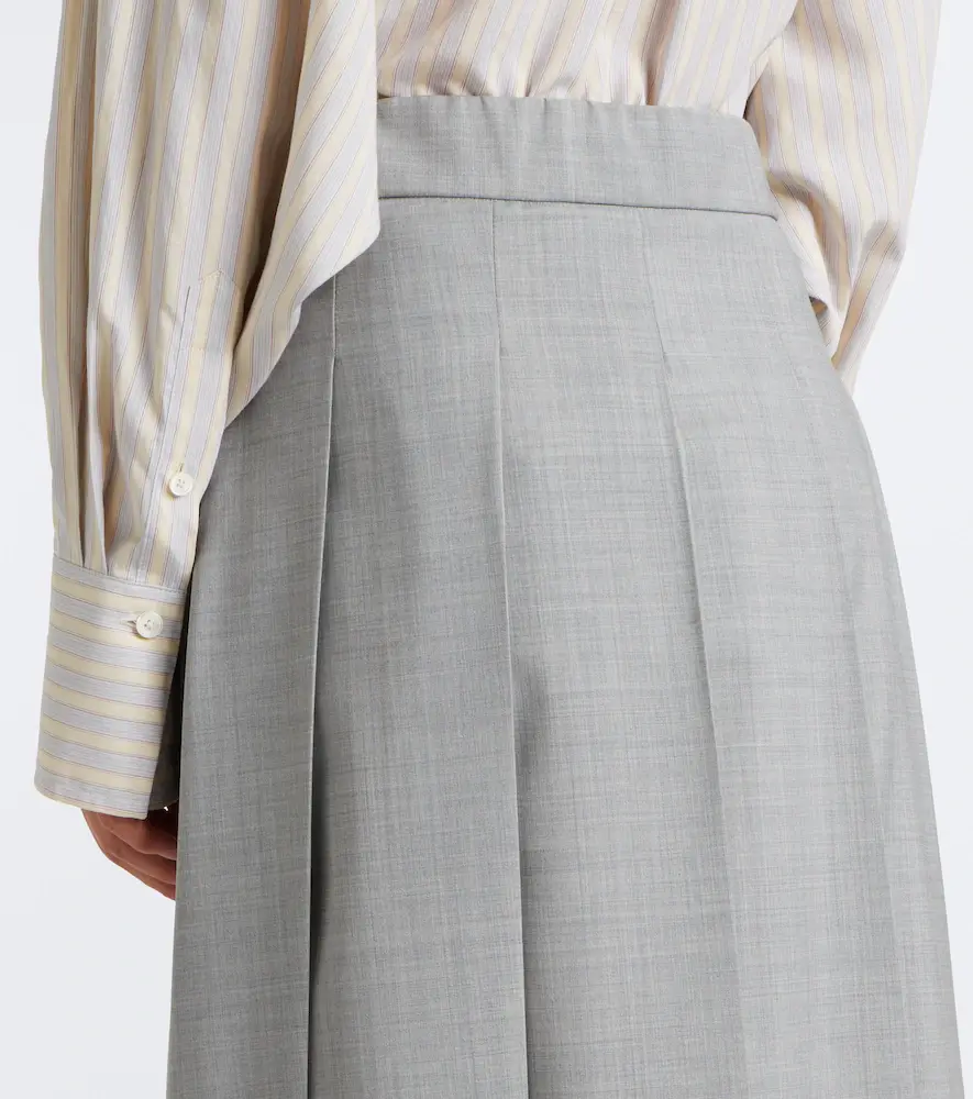 'S Max Mara 'S Max Mara Pleated virgin wool maxi skirt | Thumbnail 5 'S Max Mara 'S Max Mara Pleated virgin wool maxi skirt | Thumbnail 5