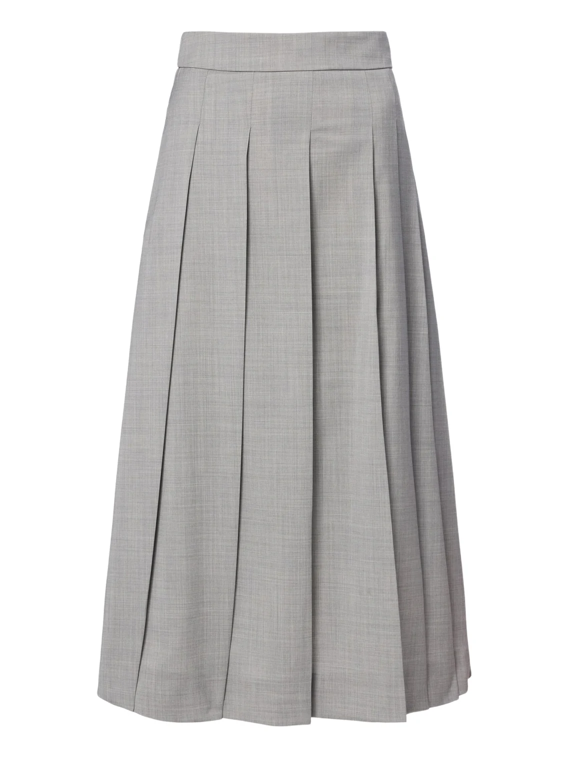'S Max Mara Pleated virgin wool maxi skirt 'S Max Mara Pleated virgin wool maxi skirt