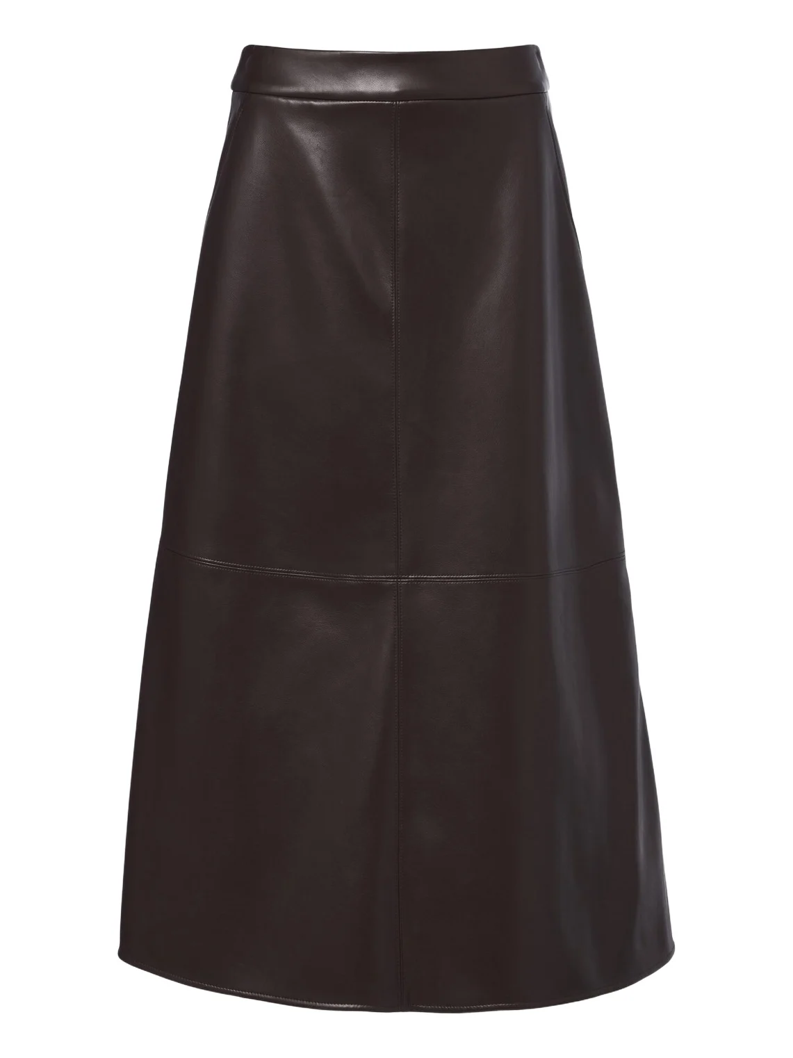 'S Max Mara 'S Max Mara Paneled coated jersey midi skirt