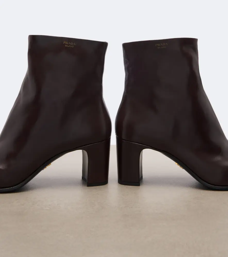 Prada Leather ankle boots | Thumbnail 2 Prada Leather ankle boots | Thumbnail 2