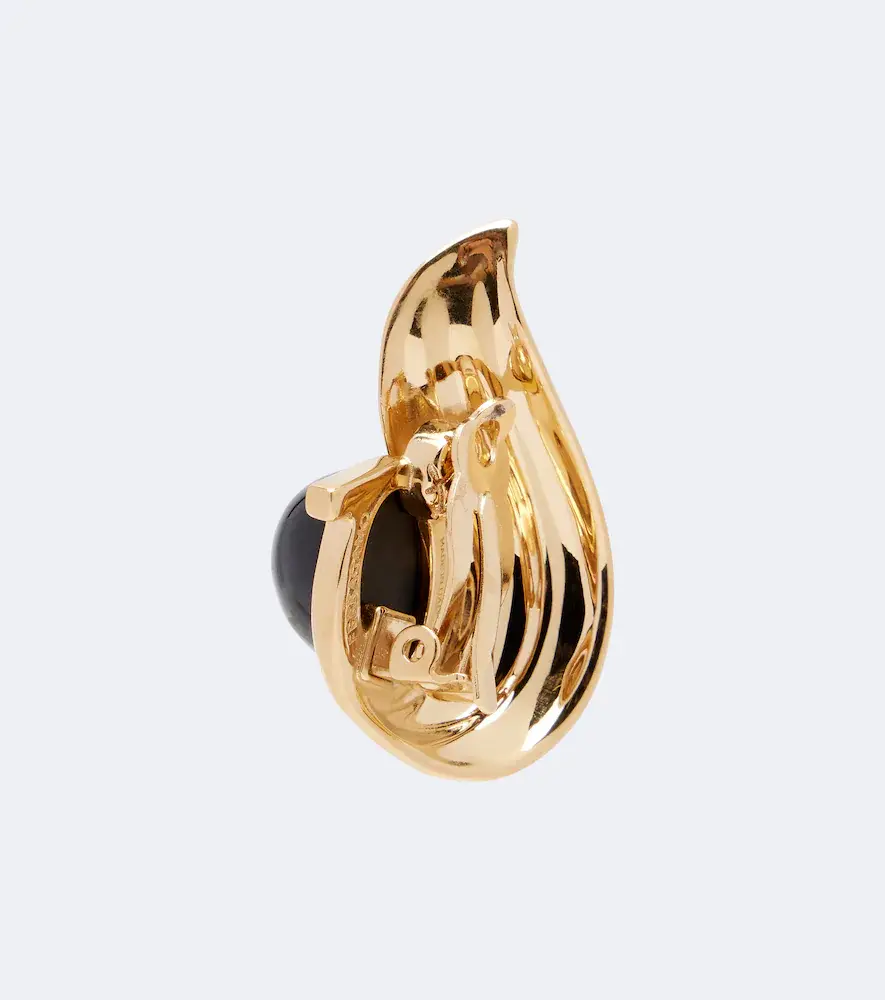 Ferragamo Embellished clip-on earrings | Thumbnail 3