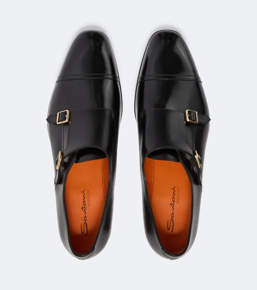 Santoni Leather monk strap shoes | Thumbnail 6 Santoni Leather monk strap shoes | Thumbnail 6