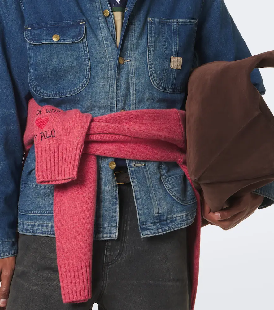 Polo Ralph Lauren Corduroy-trimmed denim jacket | Thumbnail 6