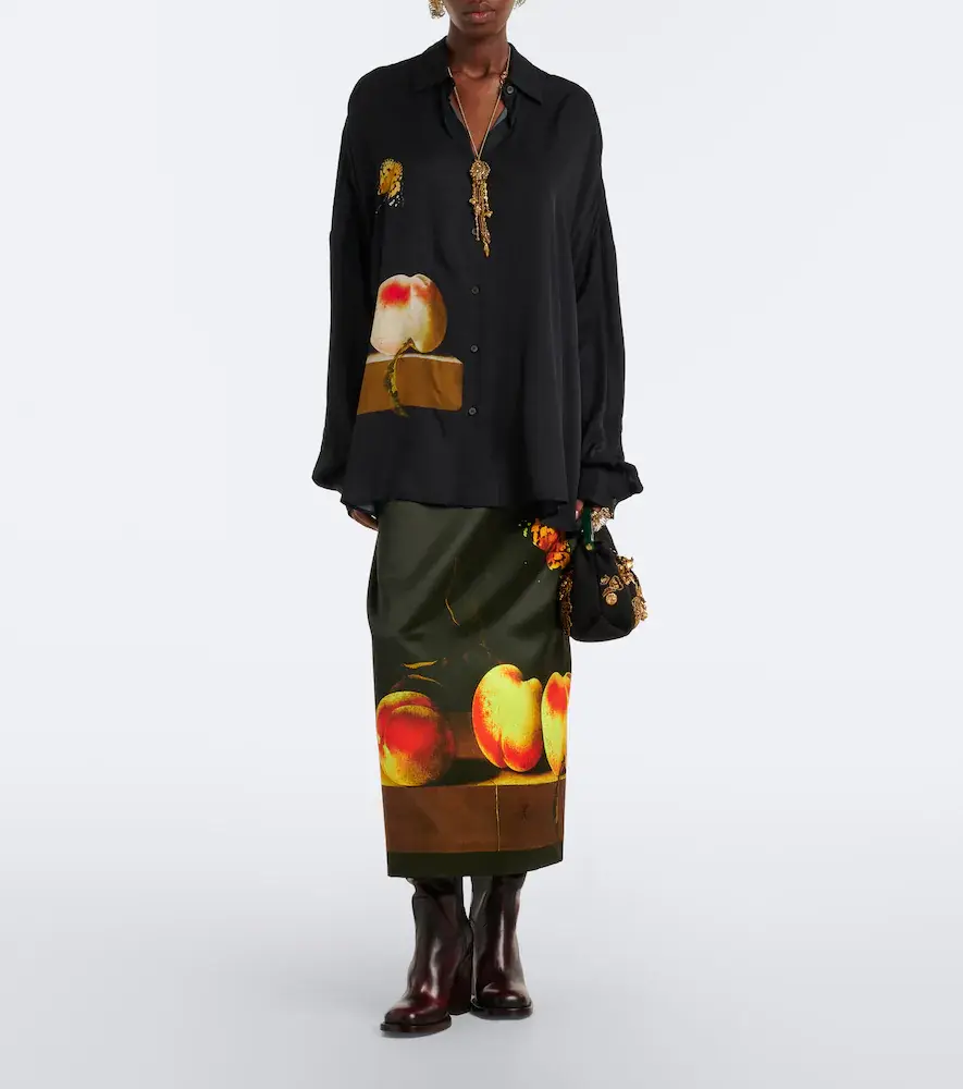 Dries Van Noten Printed shirt | Thumbnail 5 Dries Van Noten Printed shirt | Thumbnail 5