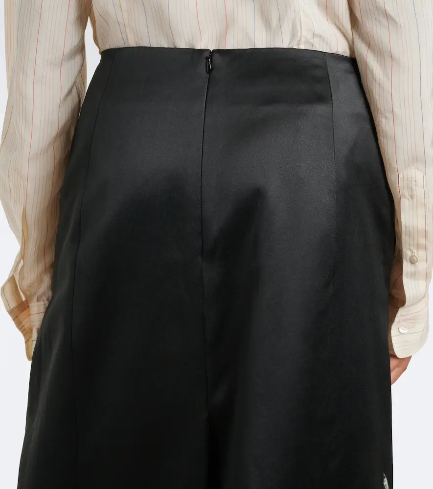 Dries Van Noten Floral cotton and silk midi skirt | Thumbnail 5 Dries Van Noten Floral cotton and silk midi skirt | Thumbnail 5