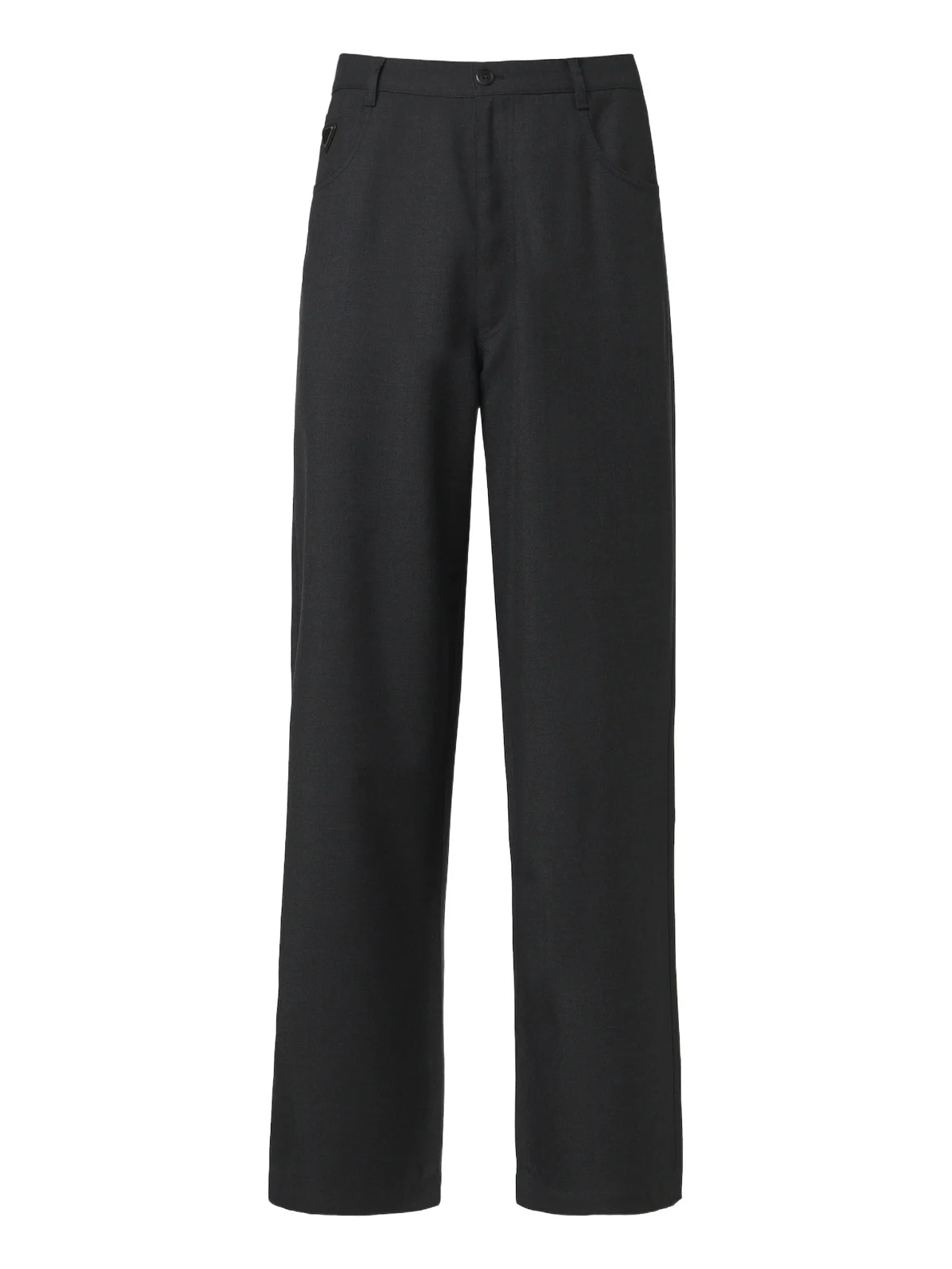 Prada Virgin wool wide-leg pants