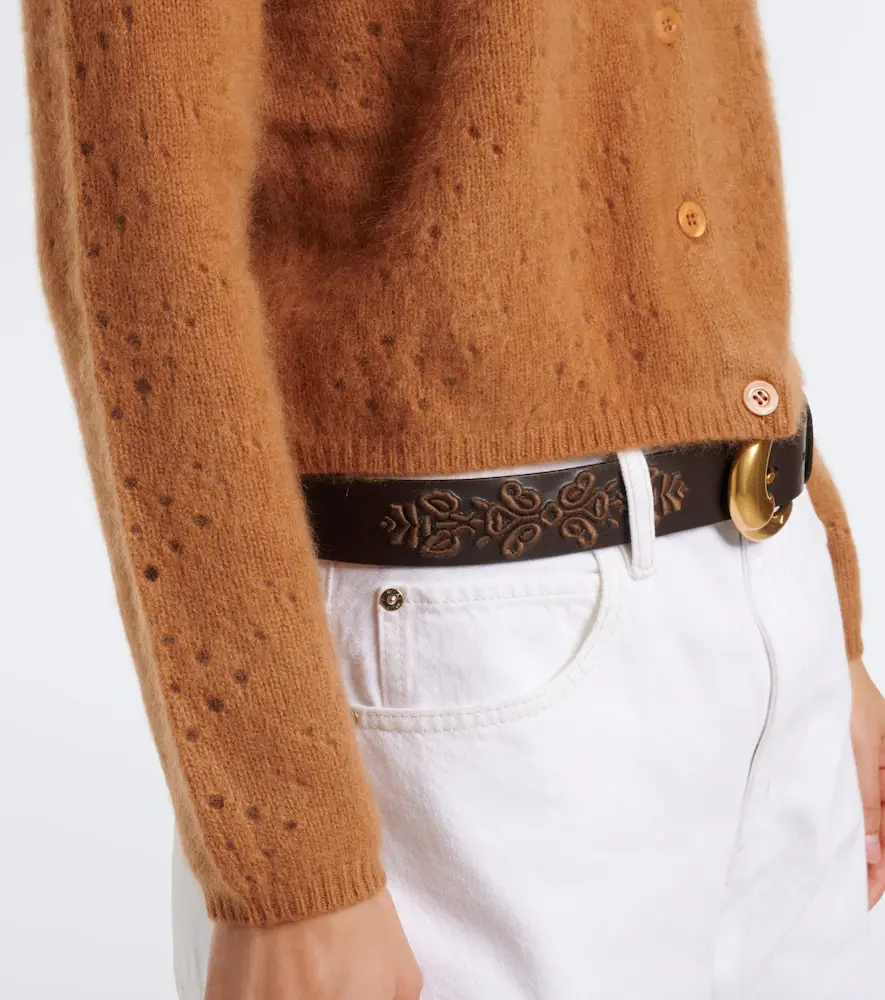 Frame Pointelle wool and cashmere cardigan | Thumbnail 5 Frame Pointelle wool and cashmere cardigan | Thumbnail 5