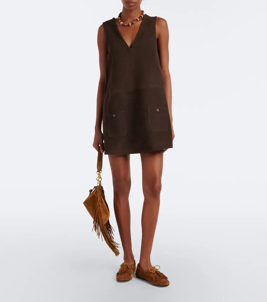 Frame Suede minidress | Thumbnail 3 Frame Suede minidress | Thumbnail 3