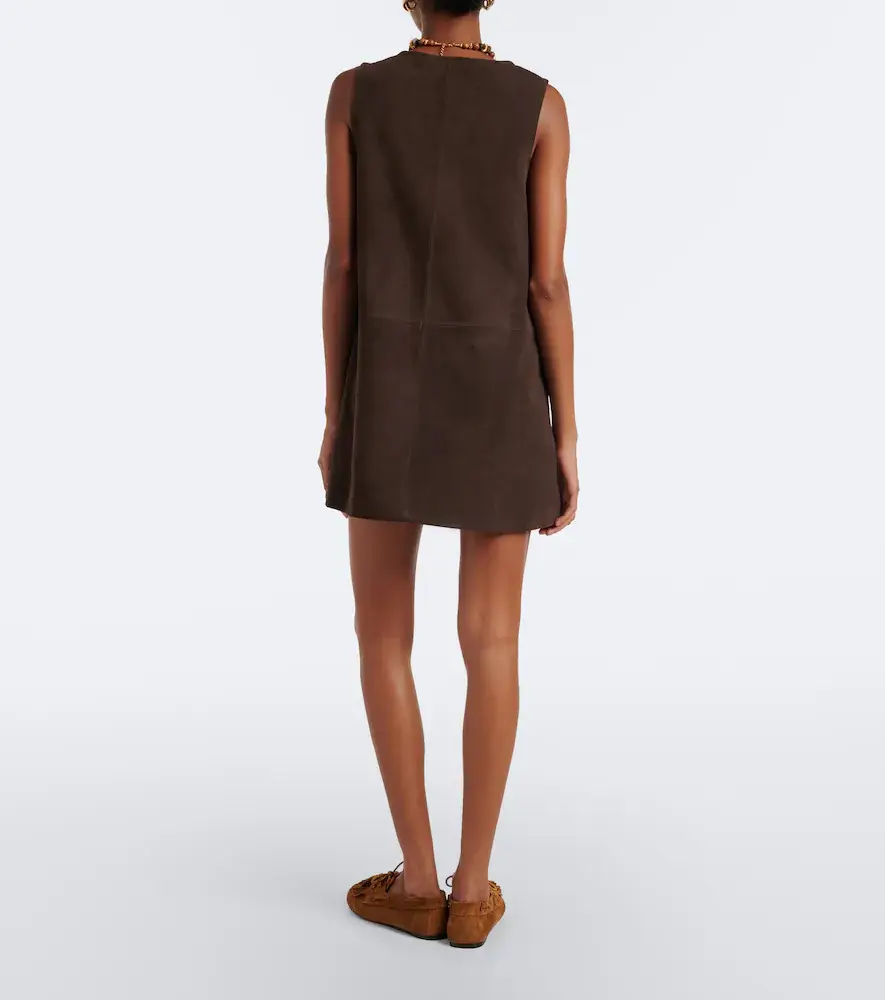 Frame Suede minidress | Thumbnail 4 Frame Suede minidress | Thumbnail 4