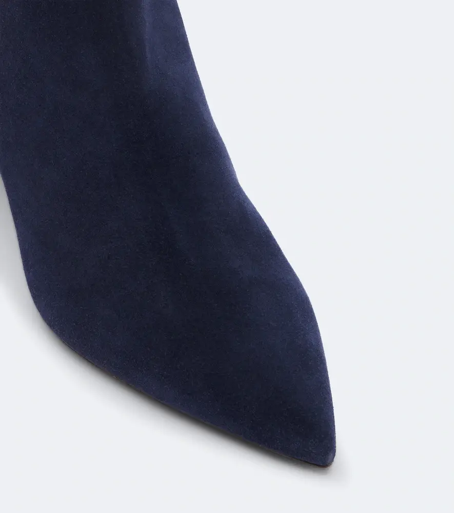 Paris Texas Anja suede ankle boots | Thumbnail 2 Paris Texas Anja suede ankle boots | Thumbnail 2
