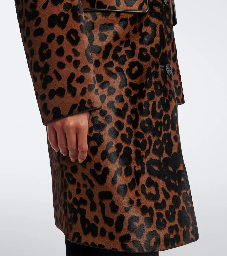 TOTEME Leopard-print calf hair coat | Thumbnail 5