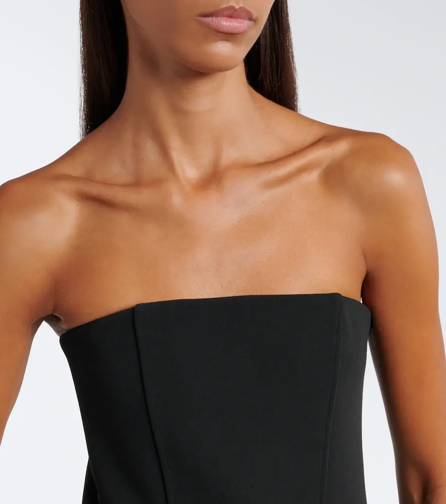 TOTEME Crêpe corset dress | Thumbnail 6 TOTEME Crêpe corset dress | Thumbnail 6