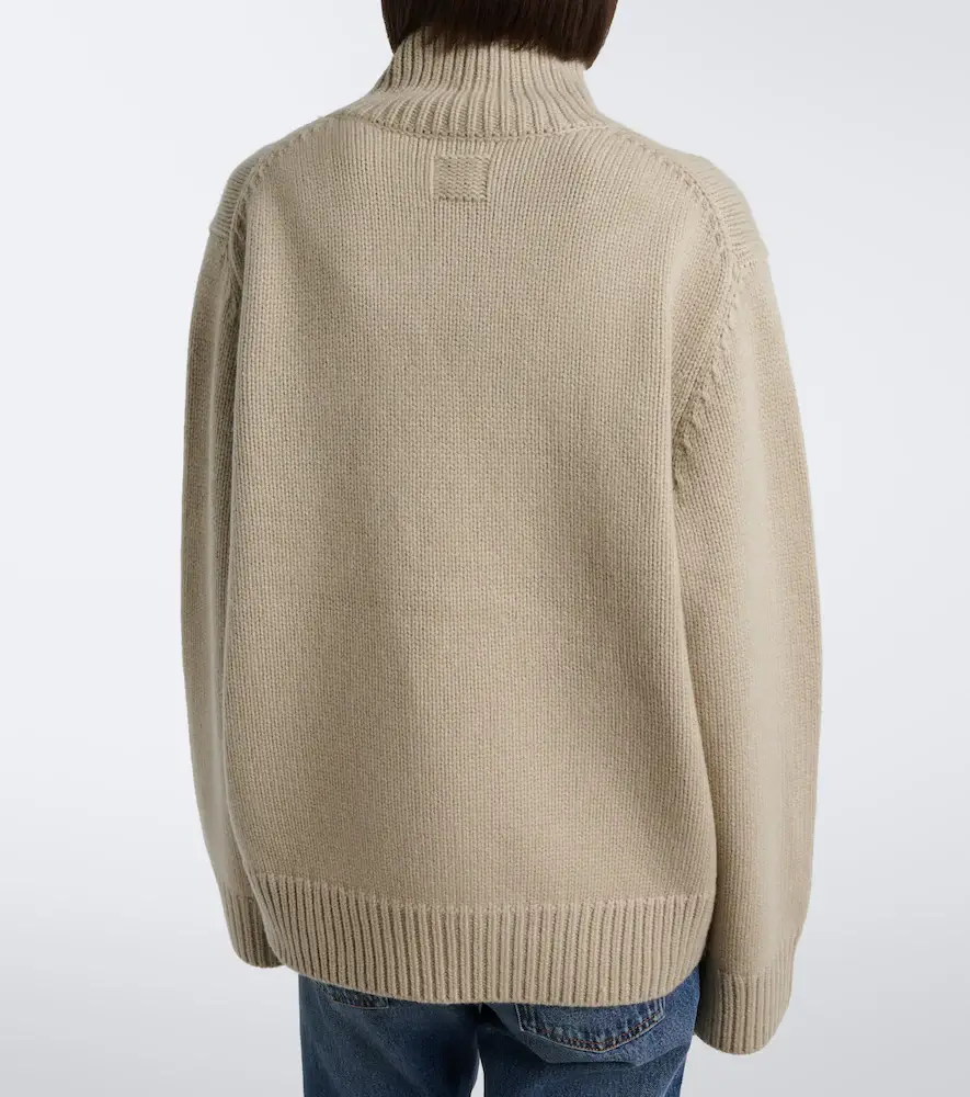TOTEME Oversized wool turtleneck sweater | Thumbnail 4 TOTEME Oversized wool turtleneck sweater | Thumbnail 4