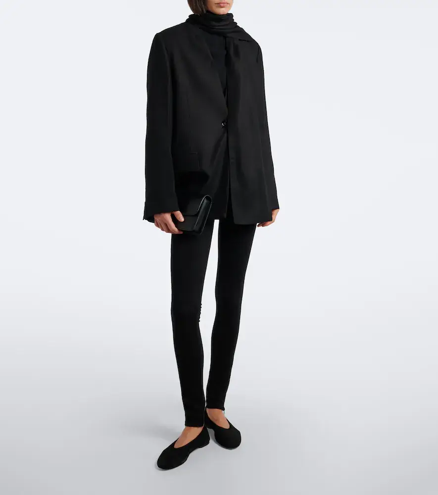 TOTEME Tie-neck blazer | Thumbnail 2