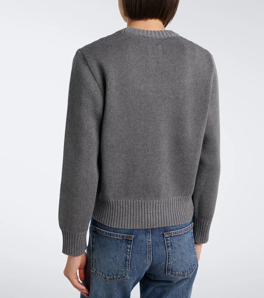 TOTEME Wool and cotton sweater | Thumbnail 2 TOTEME Wool and cotton sweater | Thumbnail 2