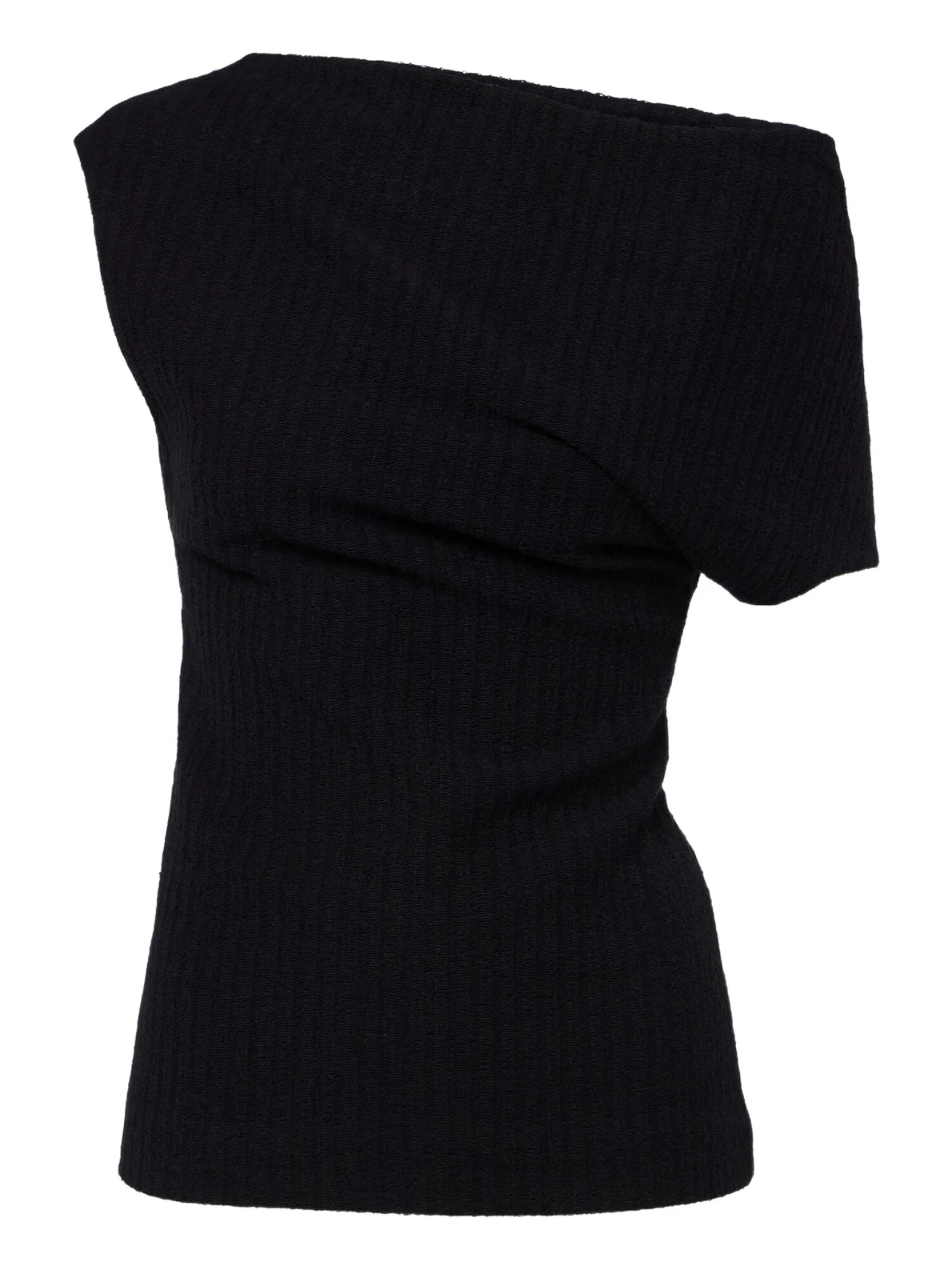 One-shoulder cotton top One-shoulder cotton top